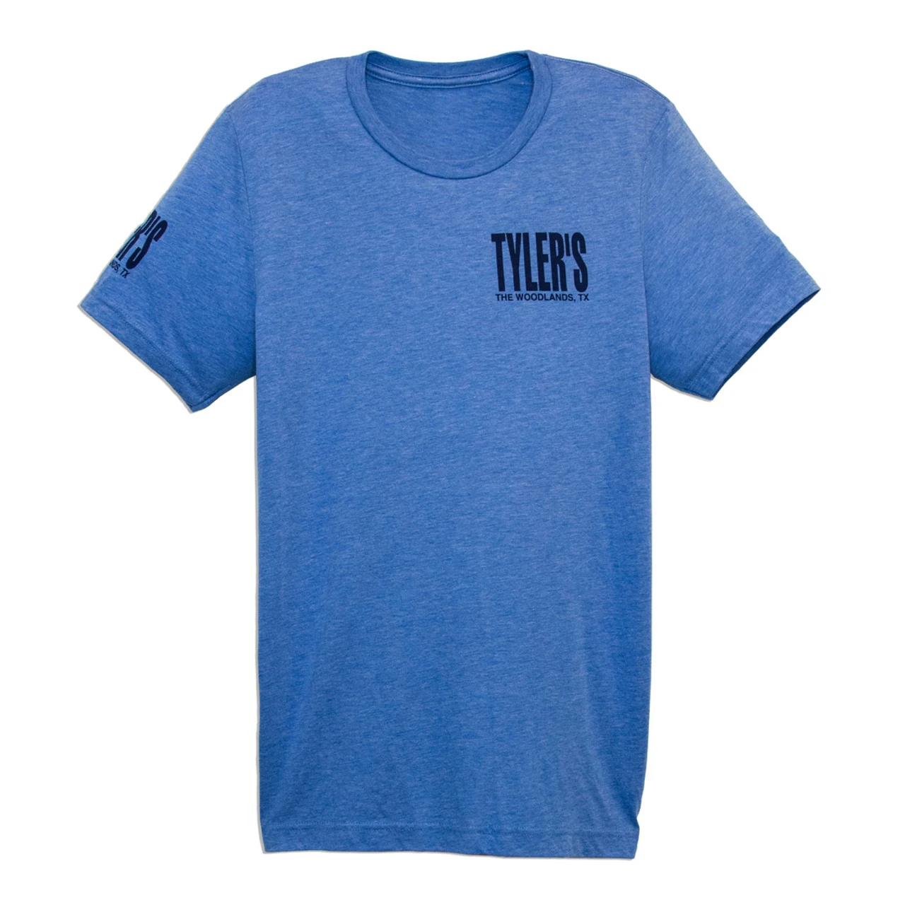 TYLER'S Athletic Blue/Navy Track Tee - The Woodlands - Image 2