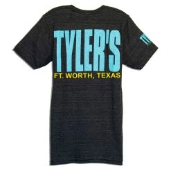TYLER'S Aqua/Yellow Track Tee - Ft. Worth