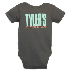 TYLER'S Charcoal/Mint Onesie - Ft. Worth