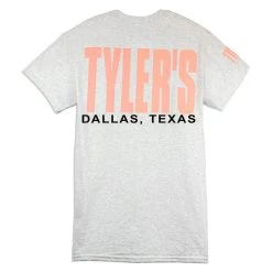 TYLER'S Ash/Baby Pink Tee - Dallas