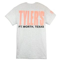 TYLER'S Ash/Baby Pink Tee - Ft. Worth