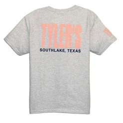 Kids' TYLER'S Ash/Baby Pink Tee - Southlake