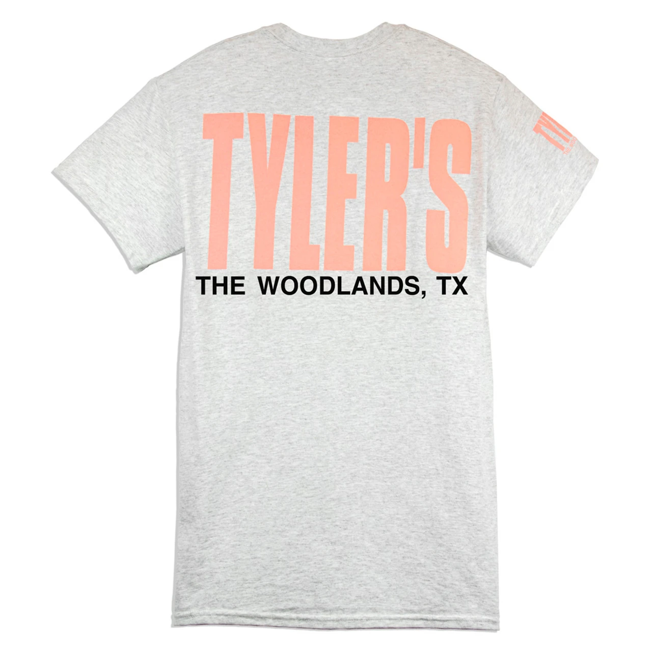 TYLER'S Ash/Baby Pink Tee - The Woodlands