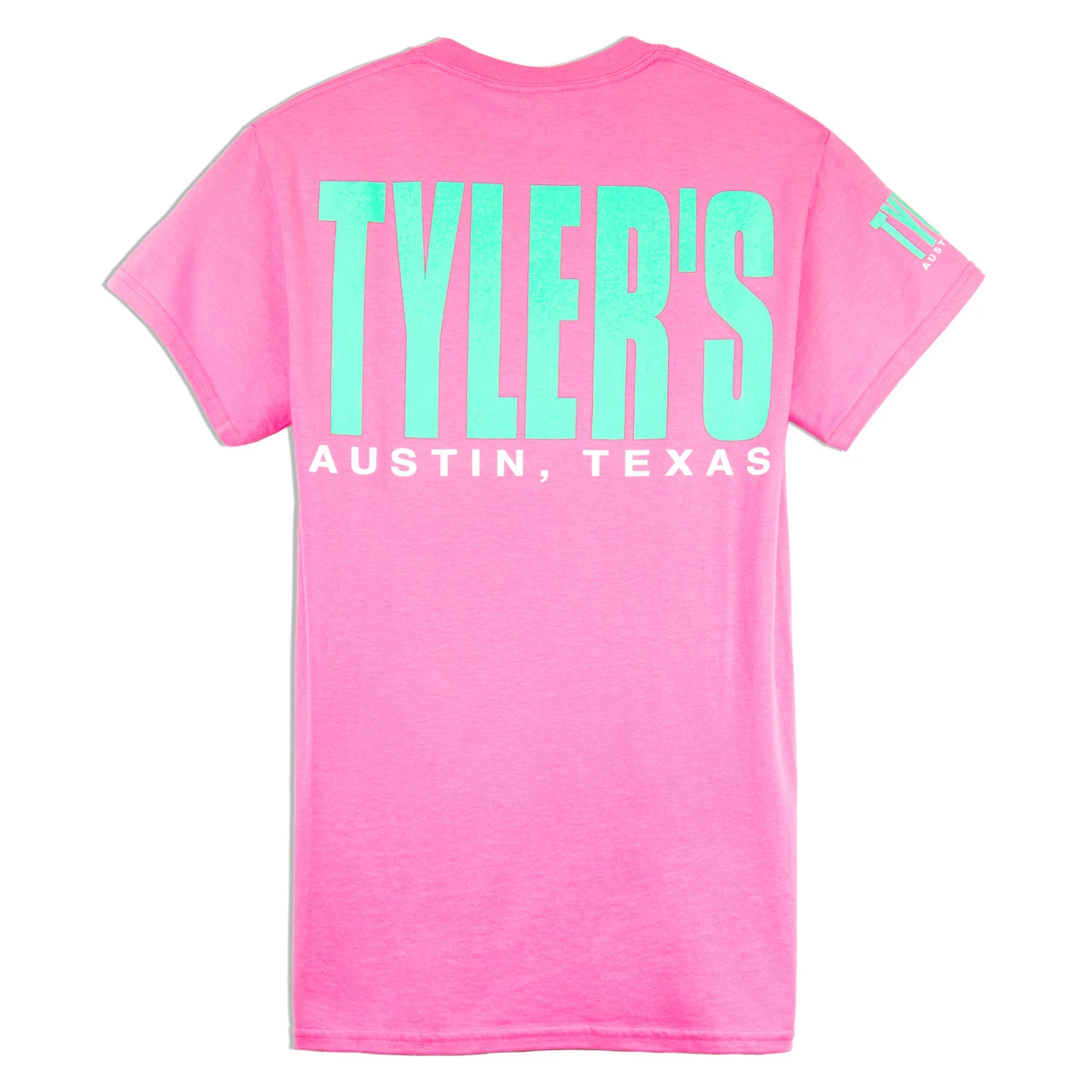 TYLER'S Azalea/Bright Mint Tee - Austin