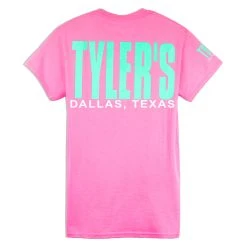 TYLER'S Azalea/Bright Mint Tee - Dallas