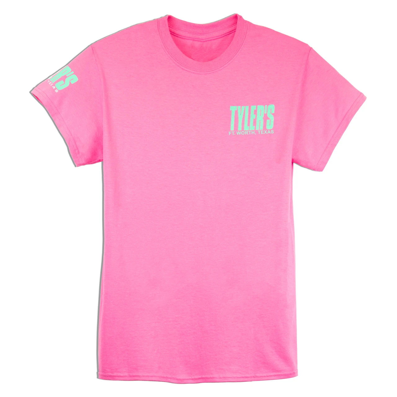 TYLER'S Azalea/Bright Mint Tee - Ft. Worth - Image 2