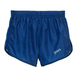 Women's Heather Racer Shorts - Blue/Dark Blue