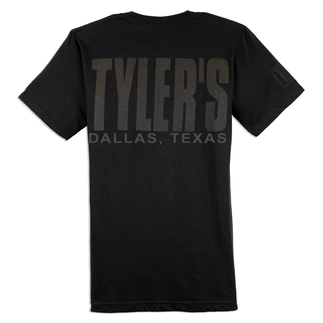 TYLER'S Black/Black Tee - Dallas