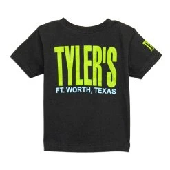 Toddlers' TYLER'S Black/Lime Tee - Ft. Worth