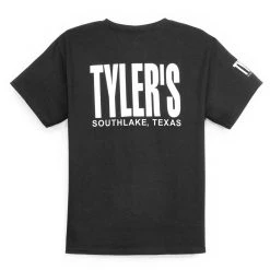 Kids' TYLER'S Black/White Tee - Southlake