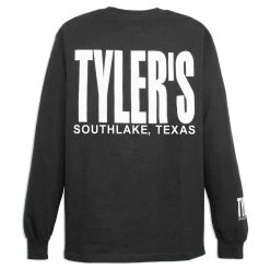 TYLER'S Long Sleeve Black/White Tee - Southlake