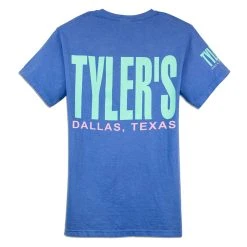 TYLER'S Blue/Bright Mint Comfort Color Tee - Dallas