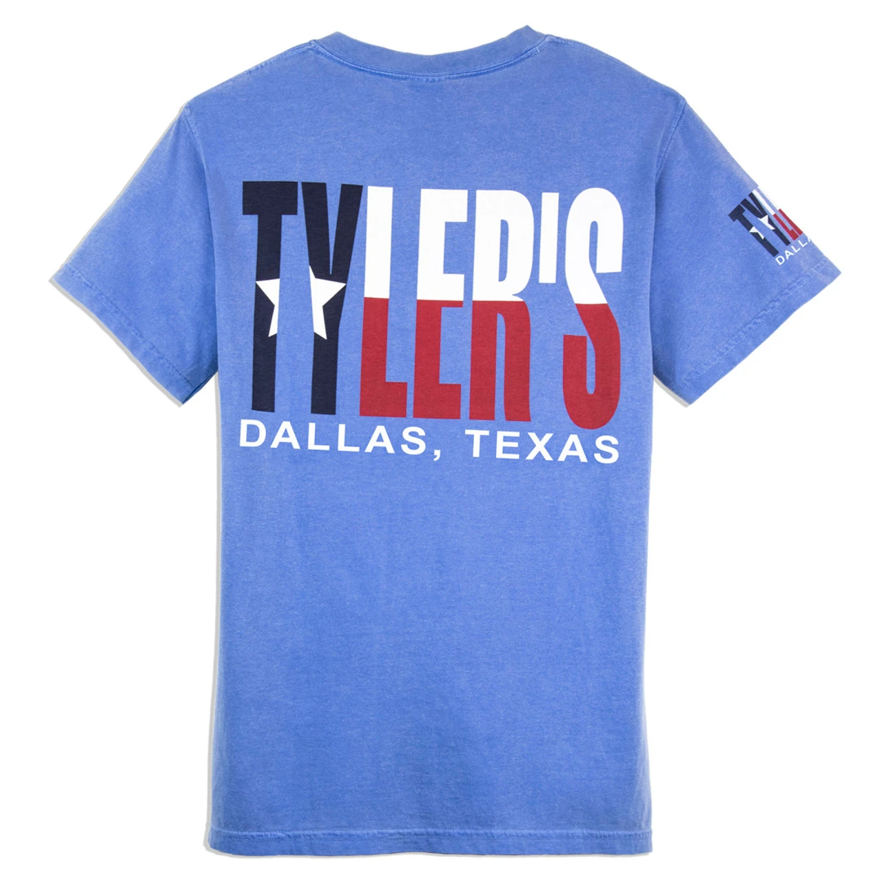 TYLER'S Texas Flag Comfort Color Pocket Tee - Dallas