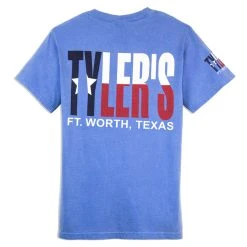 TYLER'S Texas Flag Comfort Color Pocket Tee - Ft. Worth