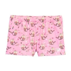 Women's Pink Caticorn Volley Shorts