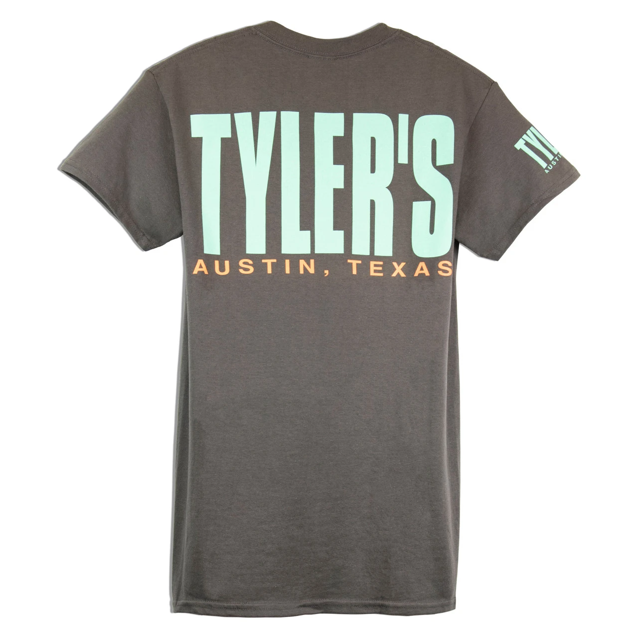 TYLER'S Charcoal/Mint Tee - Austin
