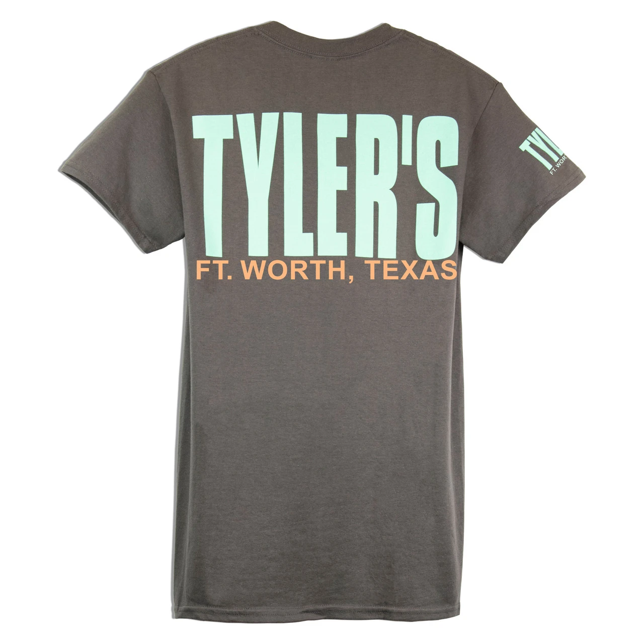 TYLER'S Charcoal/Mint Tee - Ft. Worth