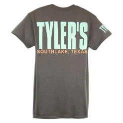 TYLER'S Charcoal/Mint Tee - Southlake