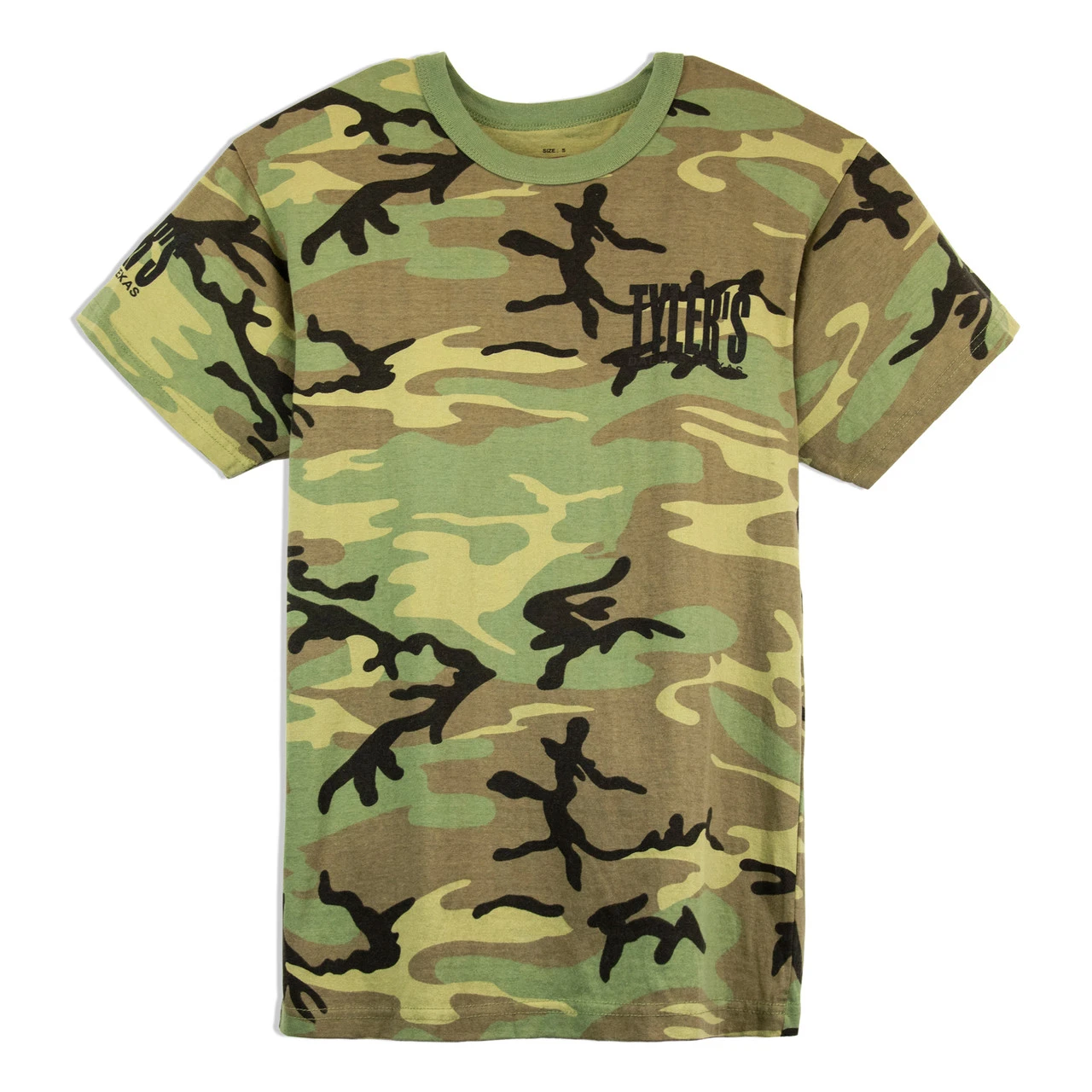 Tyler's Camo/Black Tee- Dallas - Image 2