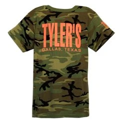 Kids' TYLER'S Camo/Orange Tee - Dallas