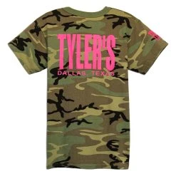 Kids' TYLER'S Camo/Pink Tee - Dallas