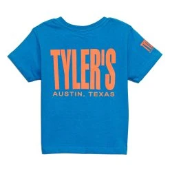 Toddlers' TYLER'S Blue/Orange Tee - Austin