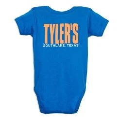 TYLER'S Cobalt/Orange Onesie - Southlake