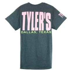 TYLER'S Dark Heather/Azalea Tee - Dallas