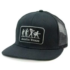 Austin, Texas Army Band Trucker Hat - Black