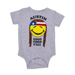Austin Good Times Y'all Onesie