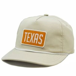 Texas Patch Golf UV Snapback Hat - Stone