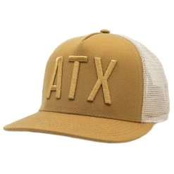 ATX Canvas Trucker Hat - Acorn