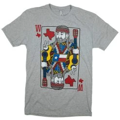 King Of Texas Willie Nelson Tee
