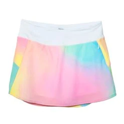 Women's City Skort - Pink Tie Dye Cloud