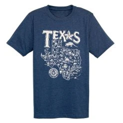 State Of Texas Map Tee