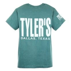 TYLER'S Emerald/White Comfort Color Pocket Tee - Dallas