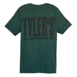 TYLER'S Emerald/Black Track Tee - The Woodlands