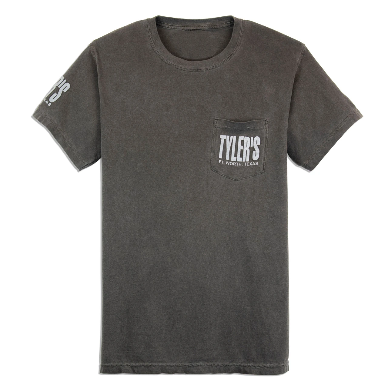TYLER'S Pepper/White Comfort Color Pocket Tee - Ft. Worth - Image 2