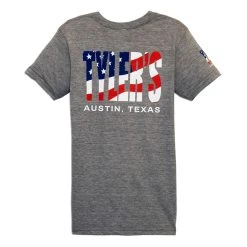 Kids' TYLER'S American Flag Track Tee - Austin