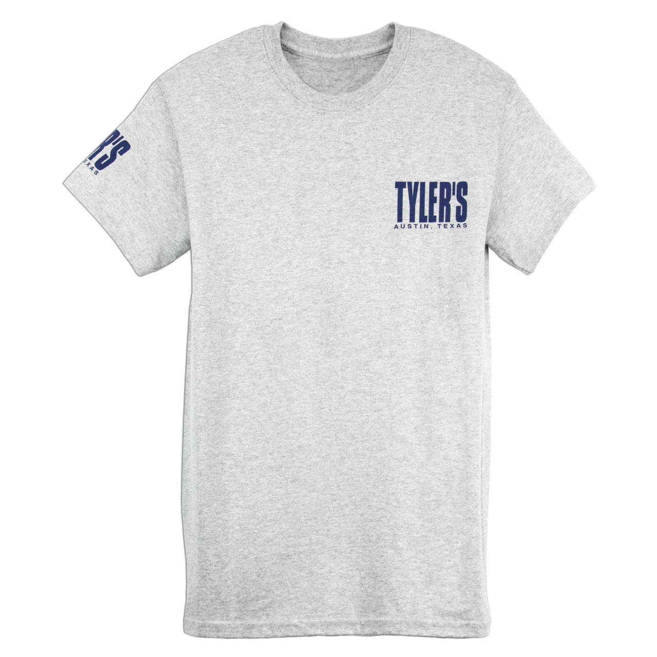 TYLER'S Grey/Navy Tee - Austin - Image 2