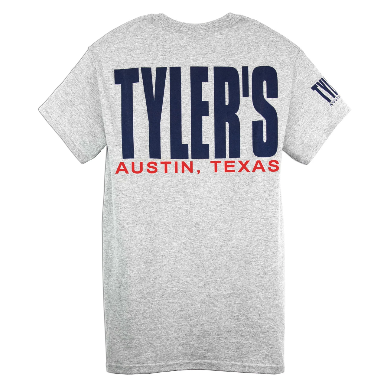 TYLER'S Grey/Navy Tee - Austin