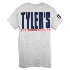 TYLER'S Grey/Navy Tee - The Woodlands