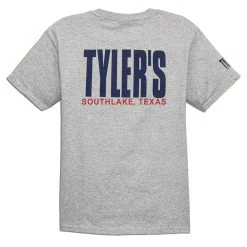 Kids' TYLER'S Grey/Navy Tee - Southlake