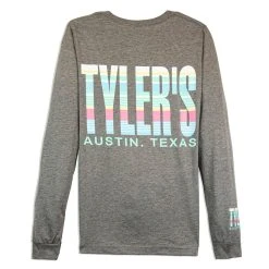TYLER'S Long Sleeve Multi Stripe Tee - Austin