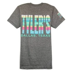 TYLER'S Multi Stripe Track Tee - Dallas