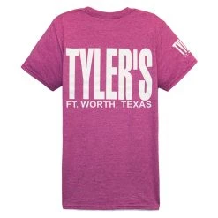 TYLER'S Heather Berry/White Tee - Ft. Worth