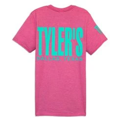 TYLER'S Heather Heliconia/Mint Tee - Dallas