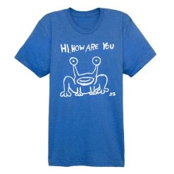 Daniel Johnston's Hi, How Are You Tee - Blue