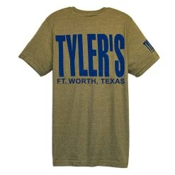 TYLER'S Heather Olive/Navy Blue Track Tee - Ft. Worth