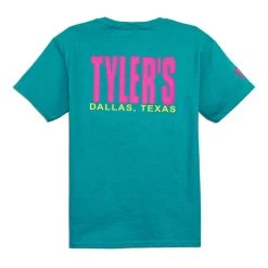 Kids' TYLER'S Jade/Heliconia Tee - Dallas